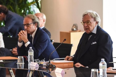 Andrea e Diego della Valle all'assemblea degli azionisti