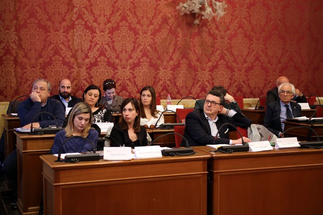 Bisio Scoccianti Micozzi_Maggioranza consiglio comunale macerata_Foto LB