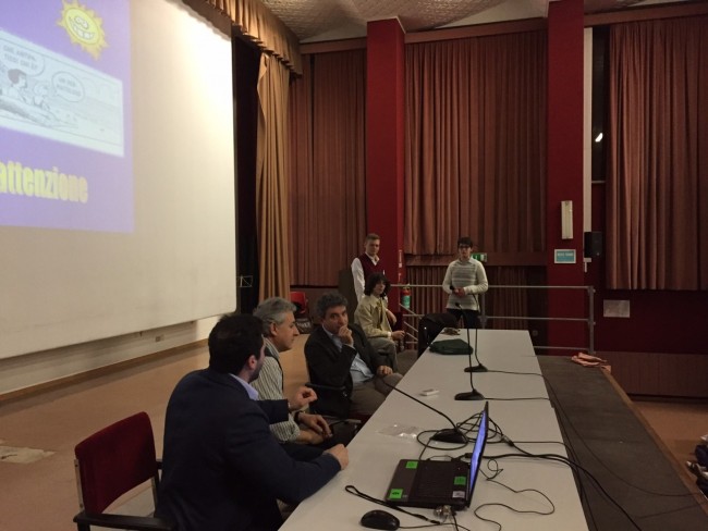 I relatori della giornata
