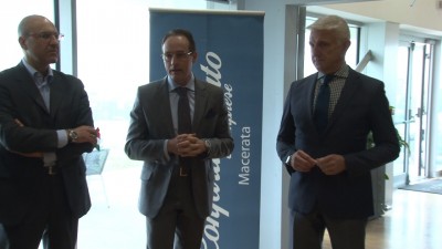 Giorgio Ligliani, Paolo Capponi e Giuseppe Mazzarella presentano l'iniziativa