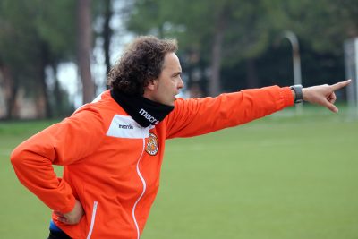Roberto Lattanzi, allenatore dell'Helvia Recina
