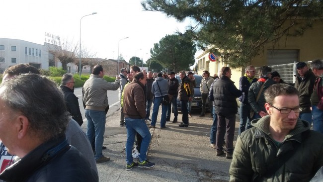 Lo sciopero alla Merloni