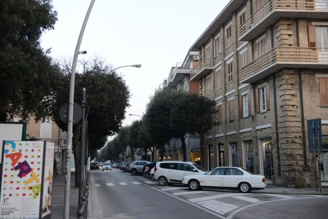 La telecamera in via Vittorio Veneto