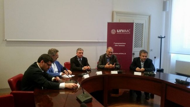 Da sinistra: Riccardo Piccioni, Angelo Ventrone, Carlo Pongetti, Fulvio Cammarano e Gennaro Carotenuto