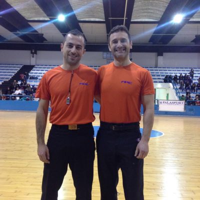 Mauro Zamponi insieme a Cristian Roja: sono gli unici due arbitri italiani di basket in carrozzina che saranno alle paralimpiadi di Rio