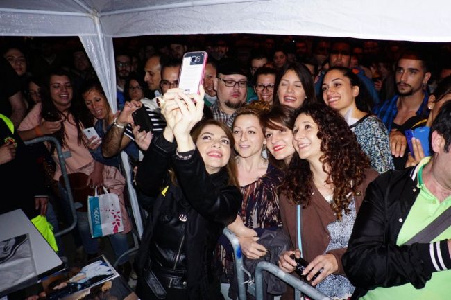 cristina d'avena al festival di san girio a potenza picena foto ap (2)