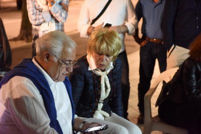 Roberto Mozzicafreddo con Rosalba Ubaldi