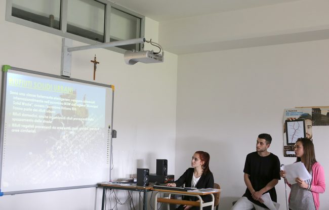 eleonora luciani, giulia cittadini e luca capriccioni
