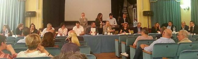 La riunione di giunta a Morrovalle