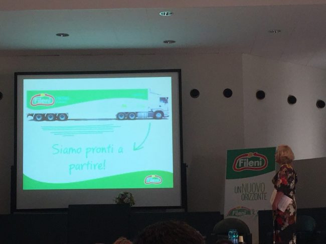 La presentazione dei nuovi automezzi Fileni