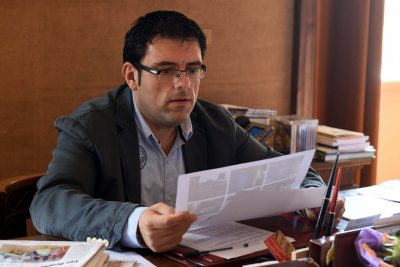 Il sindaco Francesco Fiordomo