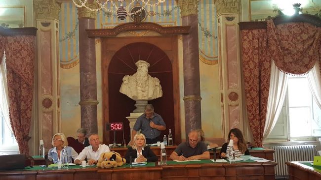 Il consiglio comunale a San Severino