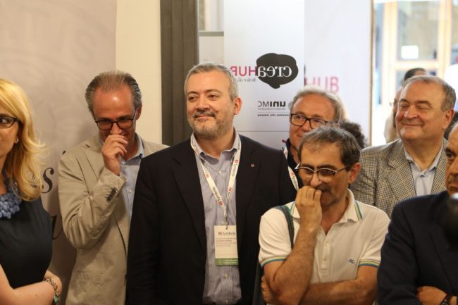 Al centro Fabio Renzi, segretario generale della fondazione Symbola 