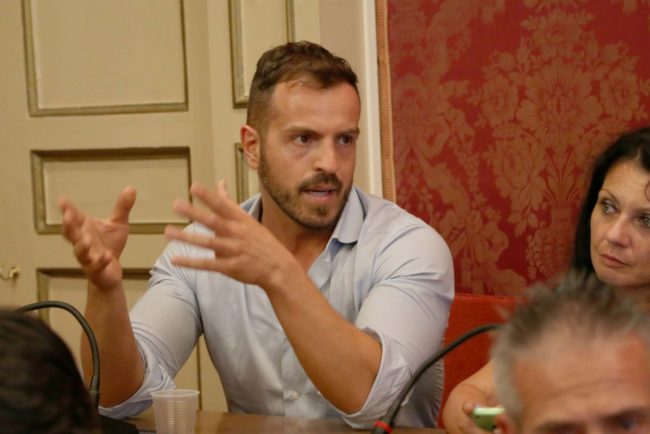 incontro sindaco con commercianti e residenti per pedonalizzazione parksì aldo zeppilli foto ap (25)