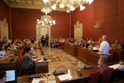 incontro sindaco con commercianti e residenti per pedonalizzazione parksì foto ap (2)