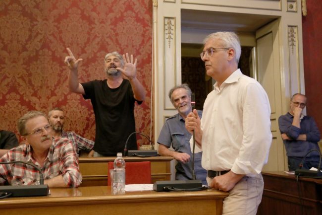 incontro sindaco con commercianti e residenti per pedonalizzazione parksì foto ap (23)
