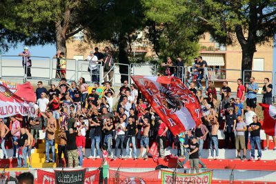 I tifosi della Maceratese sono pronti per la gara con il Mantova