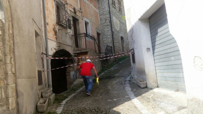 centro storico castelsantangelo terremoto