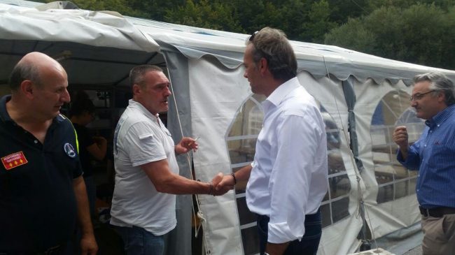 Matteo Richetti e Angelo Sciapichetti incontrano Augusto Polidori