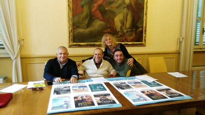 Nella foto da sinistra Alfredo Di Lupidio, il sindaco Tommaso Corvatta, Michele Fofi e Rosetta Martellini