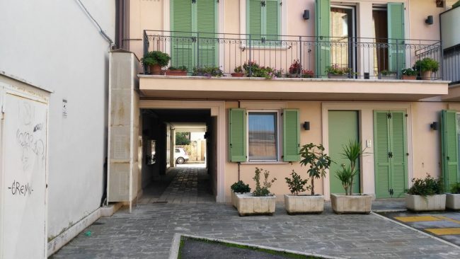 Il condominio tra via Pola e Corso Dalmazia