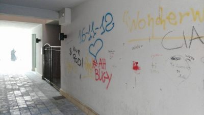 Il passaggio di notte diventa luogo di degrado e ritrovo di sbandati