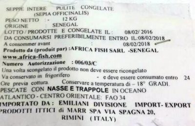 Uno dei prodotti proveniente dal Senegal