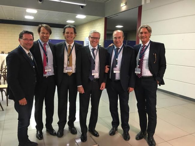La delegazione a Verona