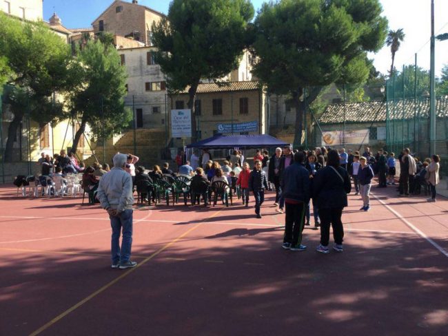 La messa ai campetti