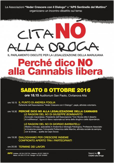 cita no alla droga bommarito