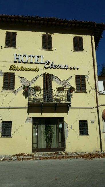 L'hotel Elena di Ussita