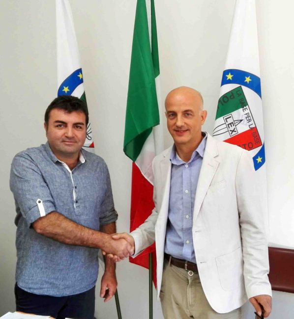 con il vice segretario Andrea Foresi