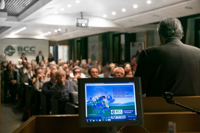 La platea del convegno