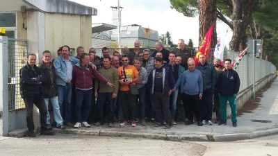 Lo sciopero dei lavoratori