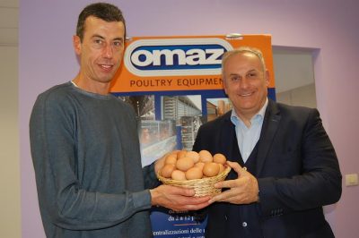 Nella foto, da sinistra: Giuseppe Quadrini, presidente Omaz, e Stefano Cardinali, chief operating officer Omaz