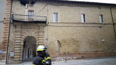 La zona rossa di Camerino