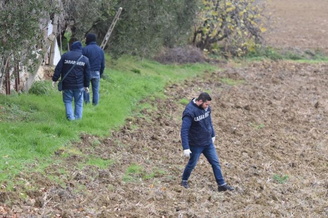Le ricerche attorno all'abitazione