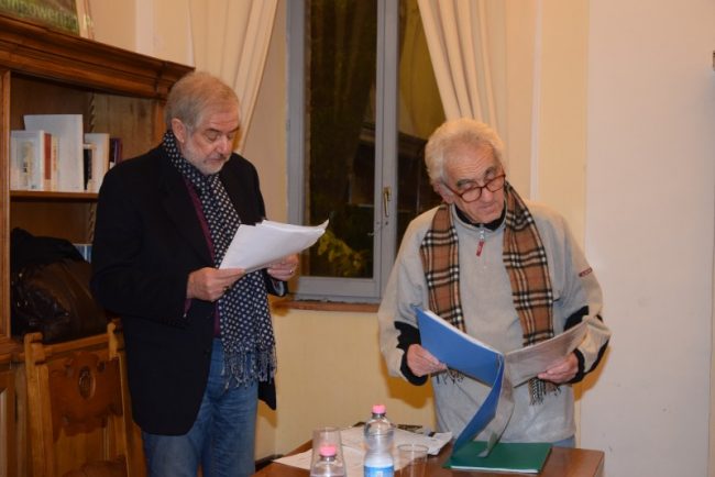 Maurizio Verdenelli e Maurizio Angelucci