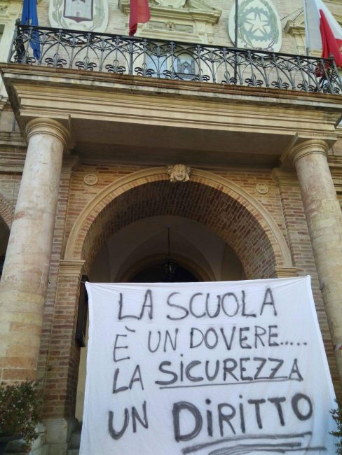 Proteste a San Severino