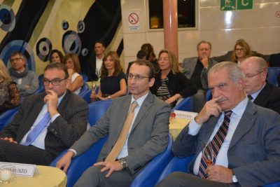 A sinistra il presidente dell'Ap Giampieri, a destra Alessandro Pavlidi, manager Frittelli Maritime