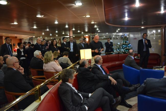 Gli ospiti di Rossi a bordo del Francesca