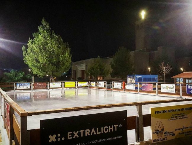 pista di ghiaccio morrovalle