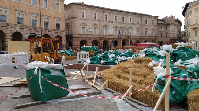 I lavori in piazza Del Popolo