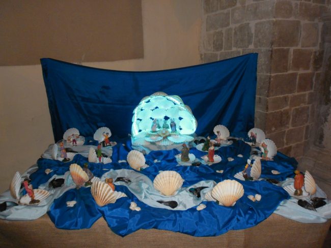 presepe conchiglie cingoli sant'esuperanzio