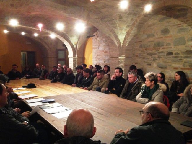 L'incontro con i tecnici