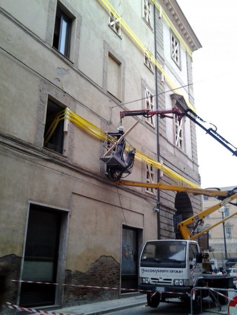 Lavori al municipio