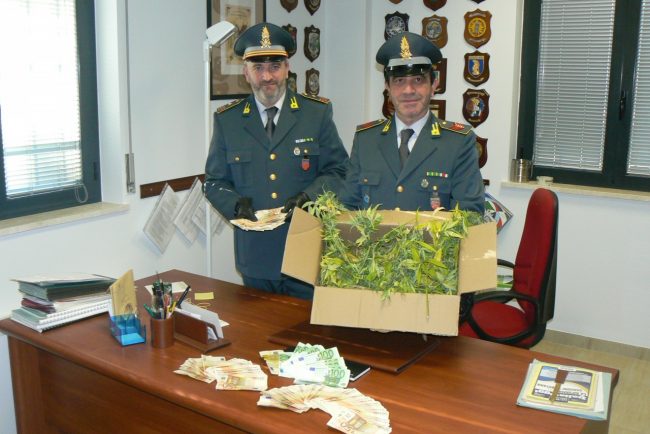 La droga sequestrata