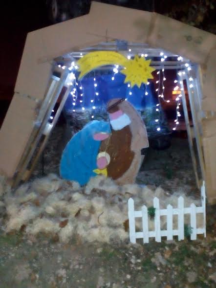 Il presepe sotto la quercia