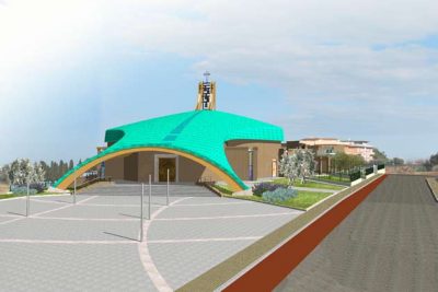 Il progetto della chiesa dedicata a Maria Ausiliatrice