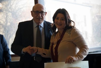 Petra-Carsetti-e-il-Gran-Priore-Polo-Capogrossi